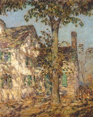 Frederick Childe Hassam - Sunlight on an Old House, Putnam