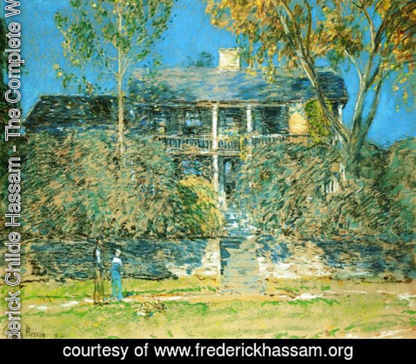 Frederick Childe Hassam - The Holly Farm