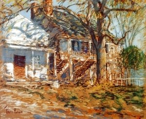 Frederick Childe Hassam - The Brush House I