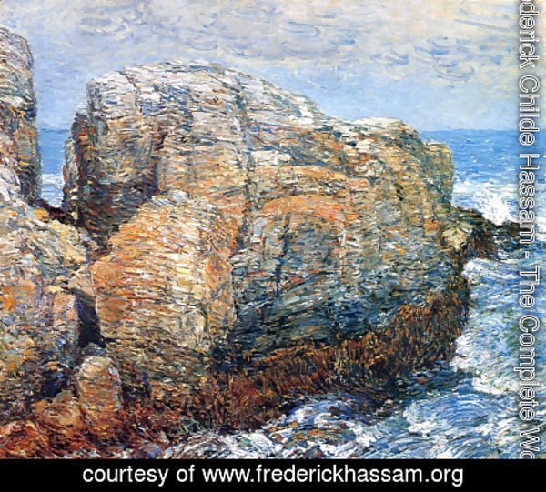 Frederick Childe Hassam - Sylph's Rock, Appledore