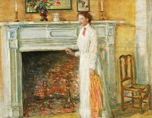 Frederick Childe Hassam - The Mantle Piece
