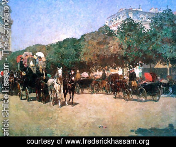 Frederick Childe Hassam - Grand Prix Day