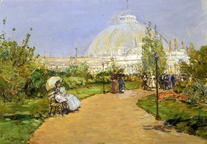 Frederick Childe Hassam - Horticultural Building, World's Columbian Exposition, Chicago