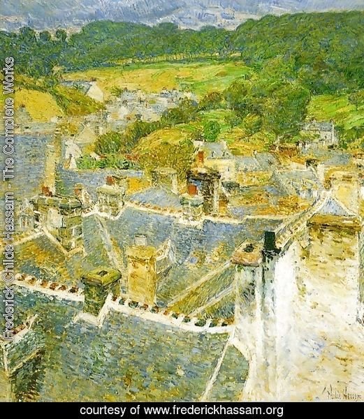Rooftops: Pont-Aven