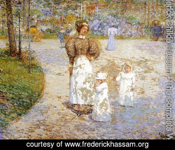 Frederick Childe Hassam - Spring in Central Park