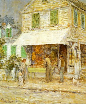 Frederick Childe Hassam - Provincetown Grocery Store