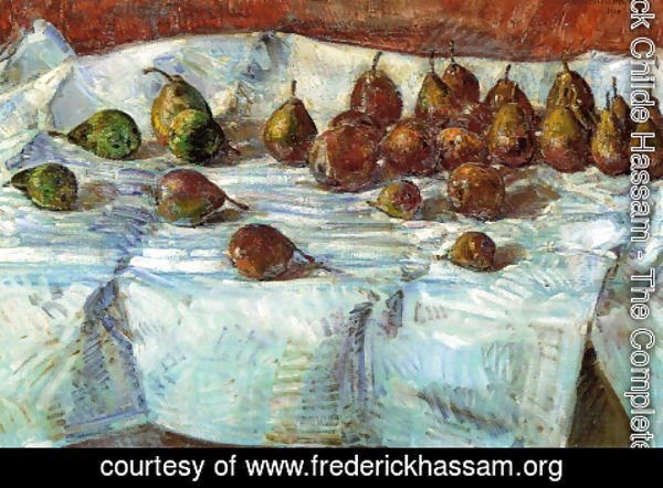 Frederick Childe Hassam - Winter Sickle Pears
