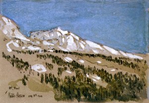 Frederick Childe Hassam - Mt. Hood (Oregon)