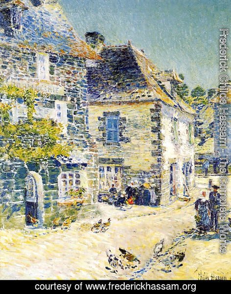 Frederick Childe Hassam - Pont-Aven, Noon Day