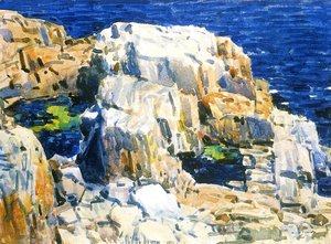 Frederick Childe Hassam - Rocks at Appledore
