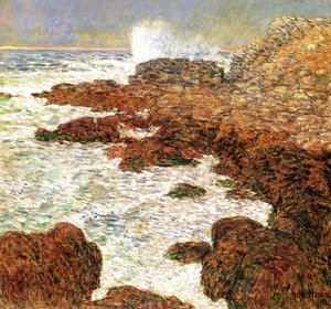Frederick Childe Hassam - Seaweed and Surf, Appledore