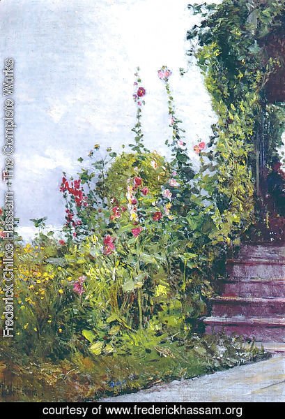 Frederick Childe Hassam - Celia Thaxter's Garden, Appledore, Isles of Shoals