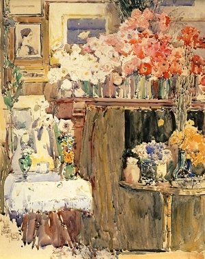 Frederick Childe Hassam - The Altar and the Shrine