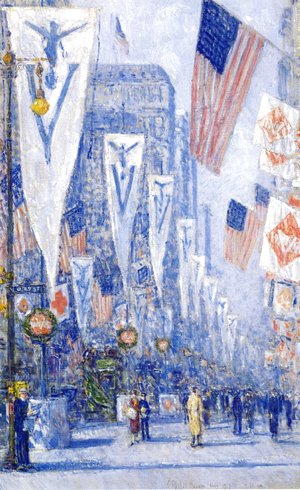 Frederick Childe Hassam - Victory Day, May 1919