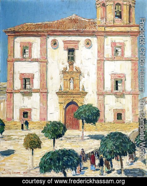 Frederick Childe Hassam - Cathedral at Ronda