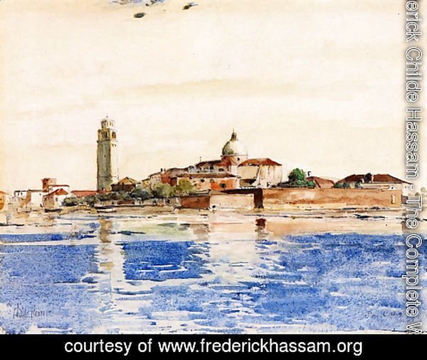 Frederick Childe Hassam - San Pietro, Venice