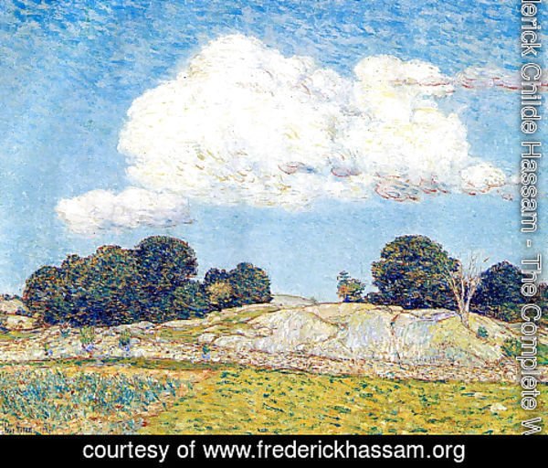 Frederick Childe Hassam - Dragon Cloud, Old Lyme