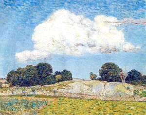 Frederick Childe Hassam - Dragon Cloud, Old Lyme