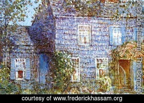 Frederick Childe Hassam - Hutchison House, Easthampton
