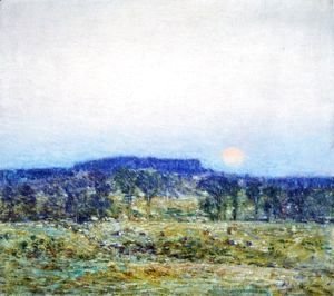 Frederick Childe Hassam - September Moonrise