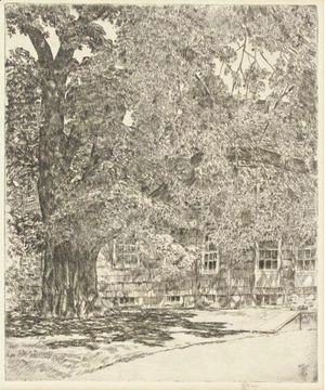 Frederick Childe Hassam - Old Mulford House