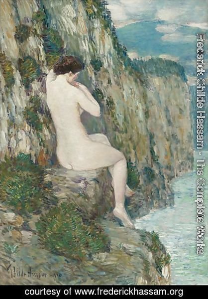 Frederick Childe Hassam - Nude Isle Of Shoals