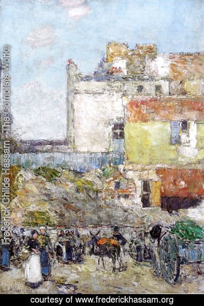 Frederick Childe Hassam - Marche, St. Pierre, Montmartre