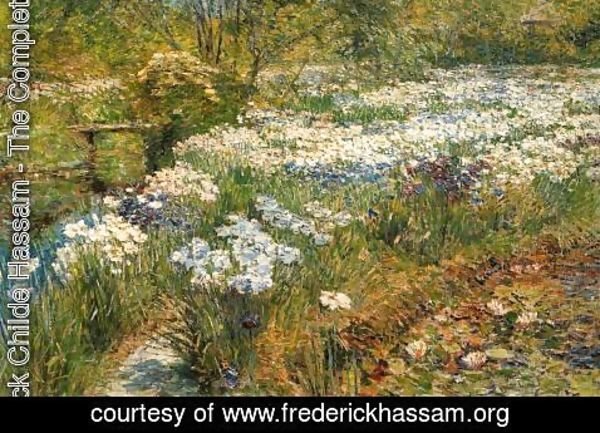 Frederick Childe Hassam - The Water Garden