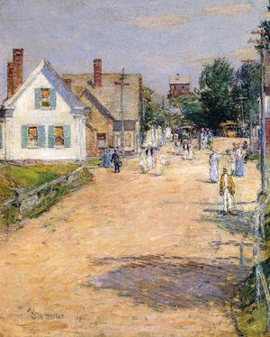 Frederick Childe Hassam - East Gloucester, End of Trolly Line