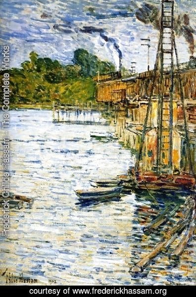Frederick Childe Hassam - The Mill Pond