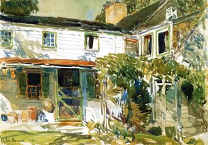 Frederick Childe Hassam - Back of the Old House