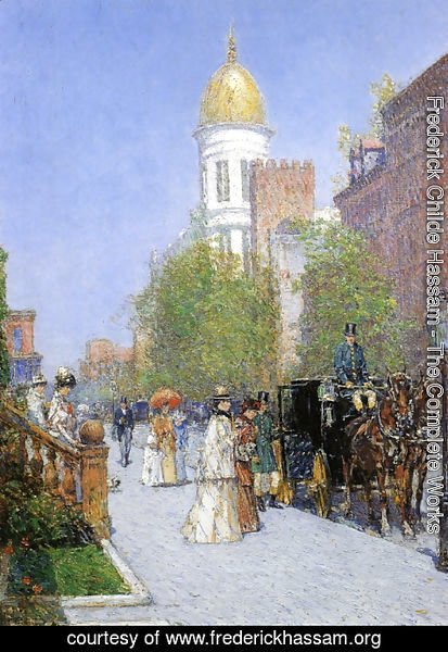 Frederick Childe Hassam - A Spring Morning