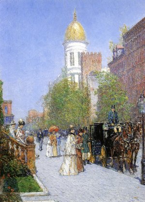 Frederick Childe Hassam - A Spring Morning