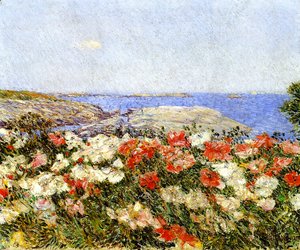 Frederick Childe Hassam - Poppies on the Isles of Shoals