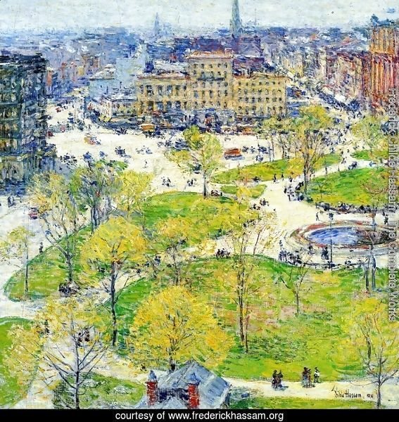 Union Square in Spring