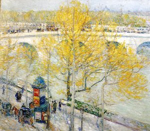 Frederick Childe Hassam - Pont Royal, Paris