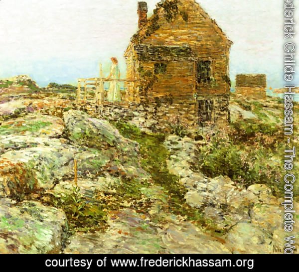 Frederick Childe Hassam - The Norwegian Cottage