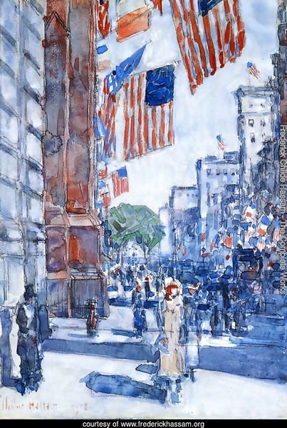 Flags, Fifth Avenue