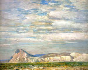 Frederick Childe Hassam - Harney Desert (No. 20)
