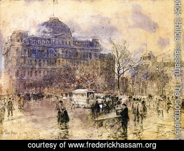 Frederick Childe Hassam - Cityscape