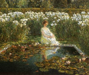 Frederick Childe Hassam - Lilies