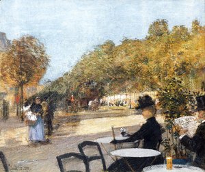 Frederick Childe Hassam - At the Cafe