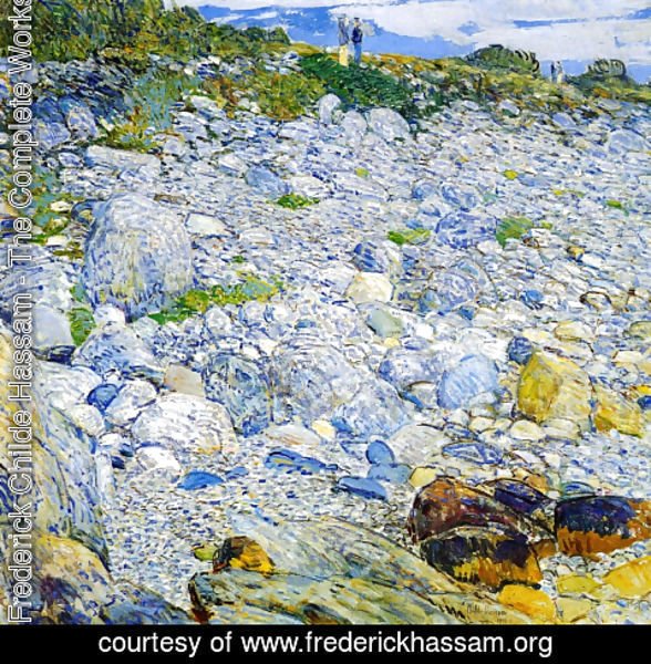 Frederick Childe Hassam - Rocky Beach, Appledore