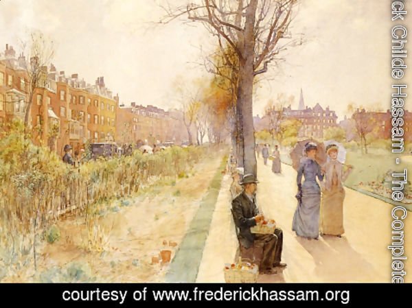 Frederick Childe Hassam - Boston Common