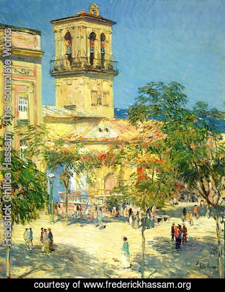 Frederick Childe Hassam - Street of the Great Captain, Cordoba