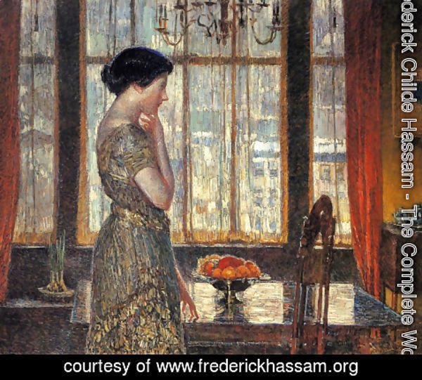 Frederick Childe Hassam - New York Winter Window