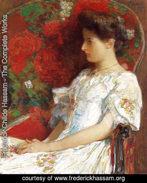 Frederick Childe Hassam - The Victorian Chair