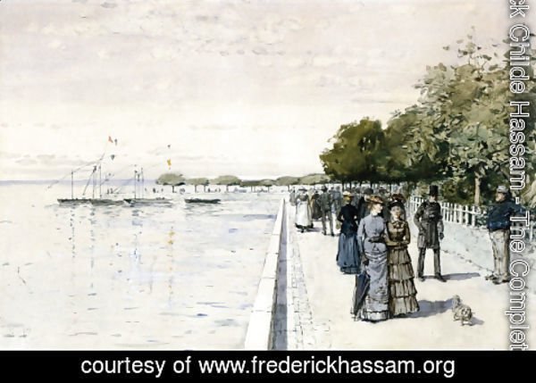 Frederick Childe Hassam - Promenade