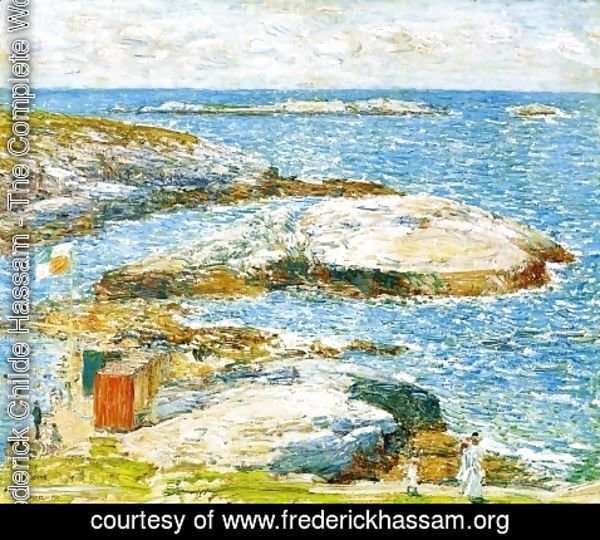 Frederick Childe Hassam - Bathing Pool, Appledore