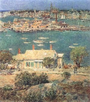Frederick Childe Hassam - Gloucester Harbor I